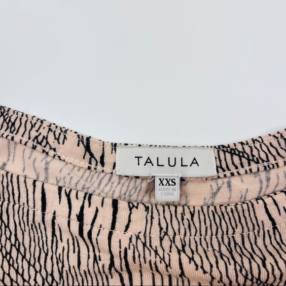 🐯2/$15🐯 TALULA Long Sleeve Crop Pink Peach XXS - Picture 7 of 12